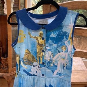 Star Wars scalloped neck dress